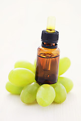 Image showing grape essential oil