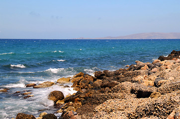 Image showing Rocky Coast in Greece