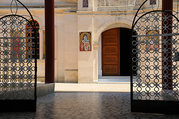 Image showing Detail of Greek Orthodox Church