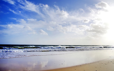 Image showing Manta Rota beach, Portugal