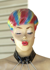 Image showing Head of female mannequin