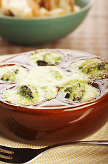 Image showing Cooked snails