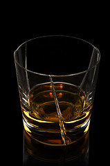 Image showing Whiskey glass