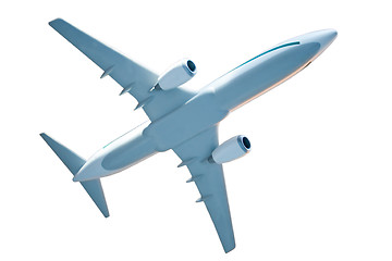 Image showing generic plane model on white