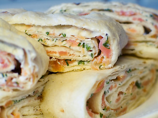 Image showing wrap starters