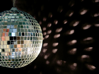 Image showing disco ball reflections