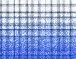 Image showing blue mosaic pattern