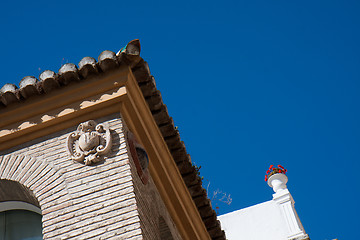 Image showing Part of Andalusian houses