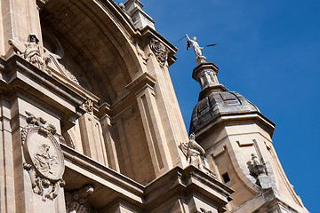 Image showing Part of the cathedral of Granada