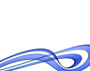 Image showing blue curves