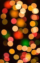 Image showing christmas bokeh