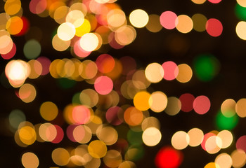 Image showing christmas bokeh