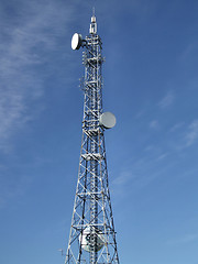 Image showing GSM wireless communication aerials