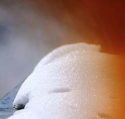 Image showing snowy landscape, winter in Russia