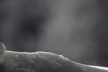 Image showing snowy landscape, winter in Russia