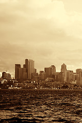 Image showing Seattle downtown