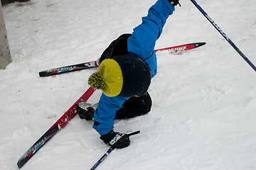 Image showing Cross Country Skiing