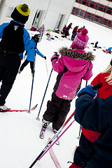 Image showing Cross Country Skiing