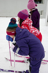 Image showing Cross Country Skiing