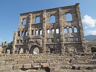 Image showing Roman Theatre Aosta