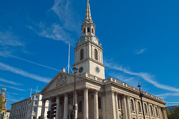 Image showing St Martin church London