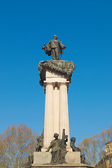 Image showing Vittorio Emanuele II statue