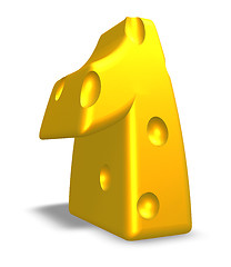 Image showing cheese number one