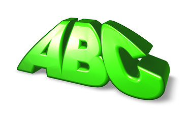 Image showing letters abc