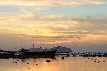 Image showing Beautiful sunrise in Rawai Phuket