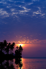 Image showing Beautiful sunrise in Rawai Phuket