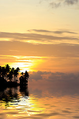 Image showing Beautiful sunrise in Rawai Phuket