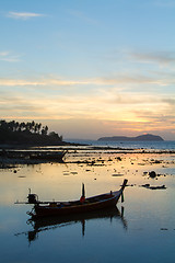 Image showing Beautiful sunrise in Rawai Phuket