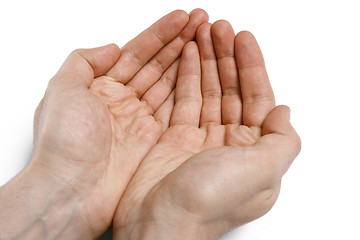 Image showing Open hands