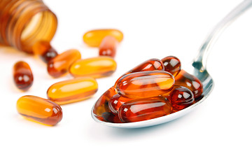 Image showing Lecithin pills