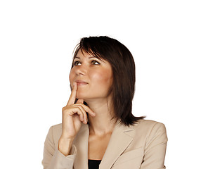 Image showing Portrait of a business woman
