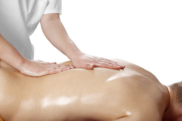 Image showing Back massage 