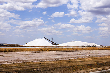 Image showing salt in Port Headland Australia