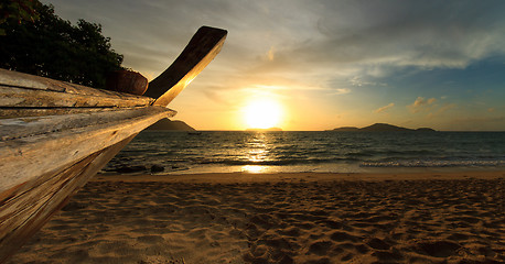 Image showing Beautiful sunrise in Rawai Phuket