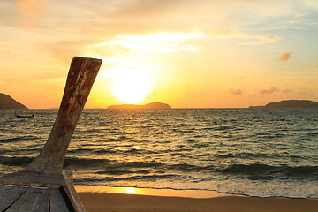 Image showing Beautiful sunrise in Rawai Phuket