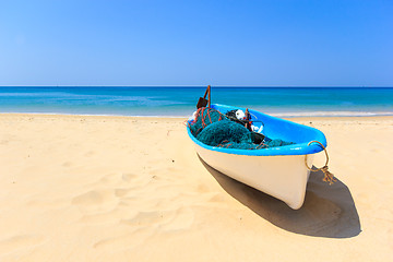 Image showing Holidays paradise beach