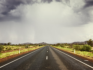 Image showing road bad weather