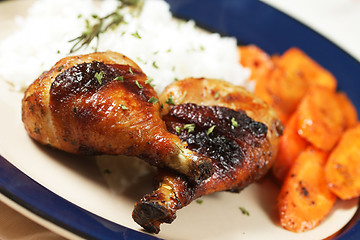 Image showing Barbeque chicken