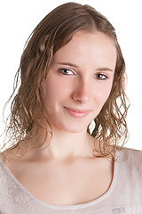 Image showing Young Woman Smiling