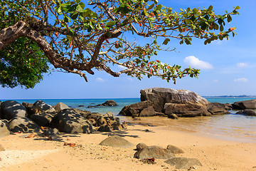 Image showing Paradisiac beach in Phuket 