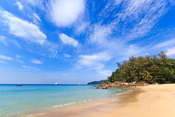 Image showing Paradisiac beach in Phuket 