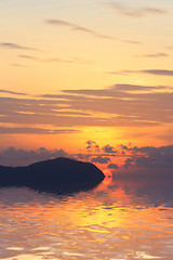 Image showing Beautiful sunrise in Rawai Phuket