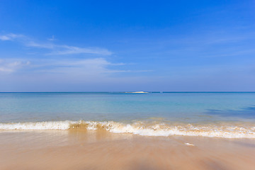 Image showing Paradisiac beach in Phuket 