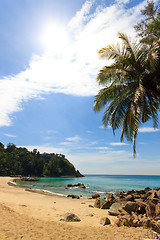 Image showing Paradisiac beach in Phuket 