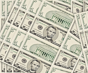 Image showing Dollar background