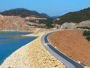 Image showing Hong Kong Geo Park , High Island Reservoir